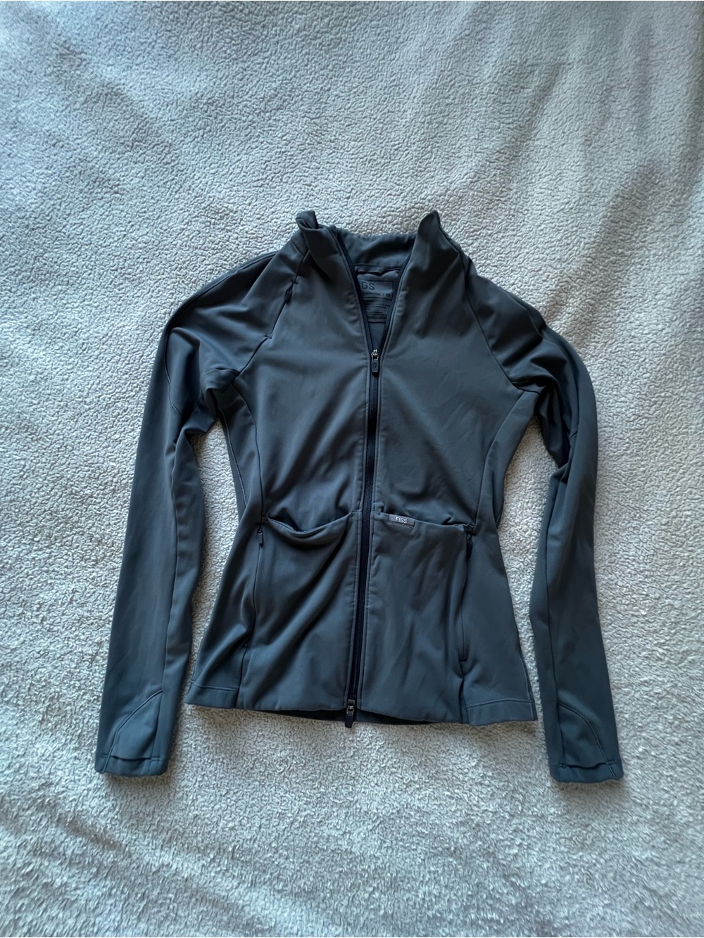 Figs ContourKnit Graphite Jacket